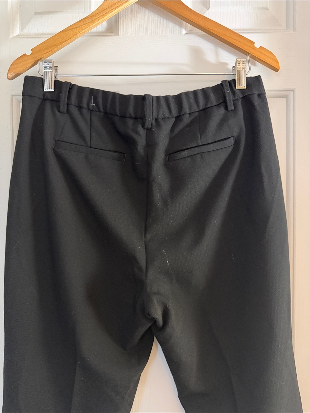Talbots Black Cambridge pant Straight-Leg Women's Pants black 10P - Picture 6 of 7